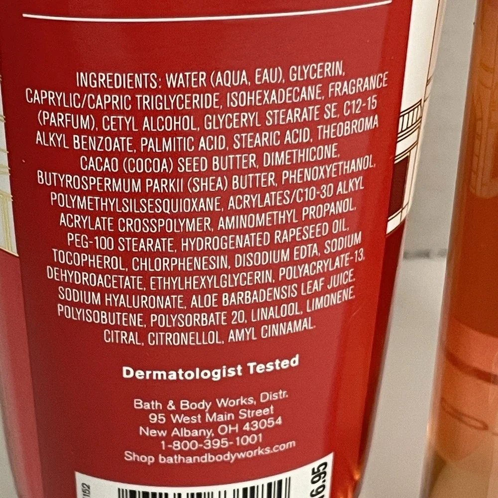 Bath & Body Works Bright Christmas Morning  Body Wash & Body Cream Set of 2